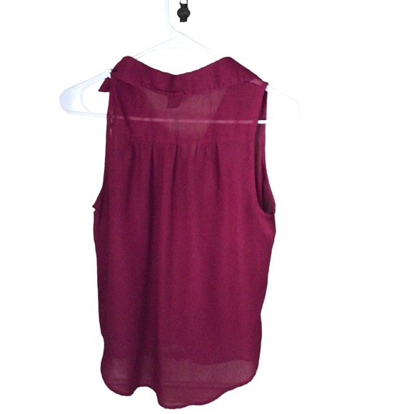 Wet seal sheer blouse size medium - Picture 2 of 5